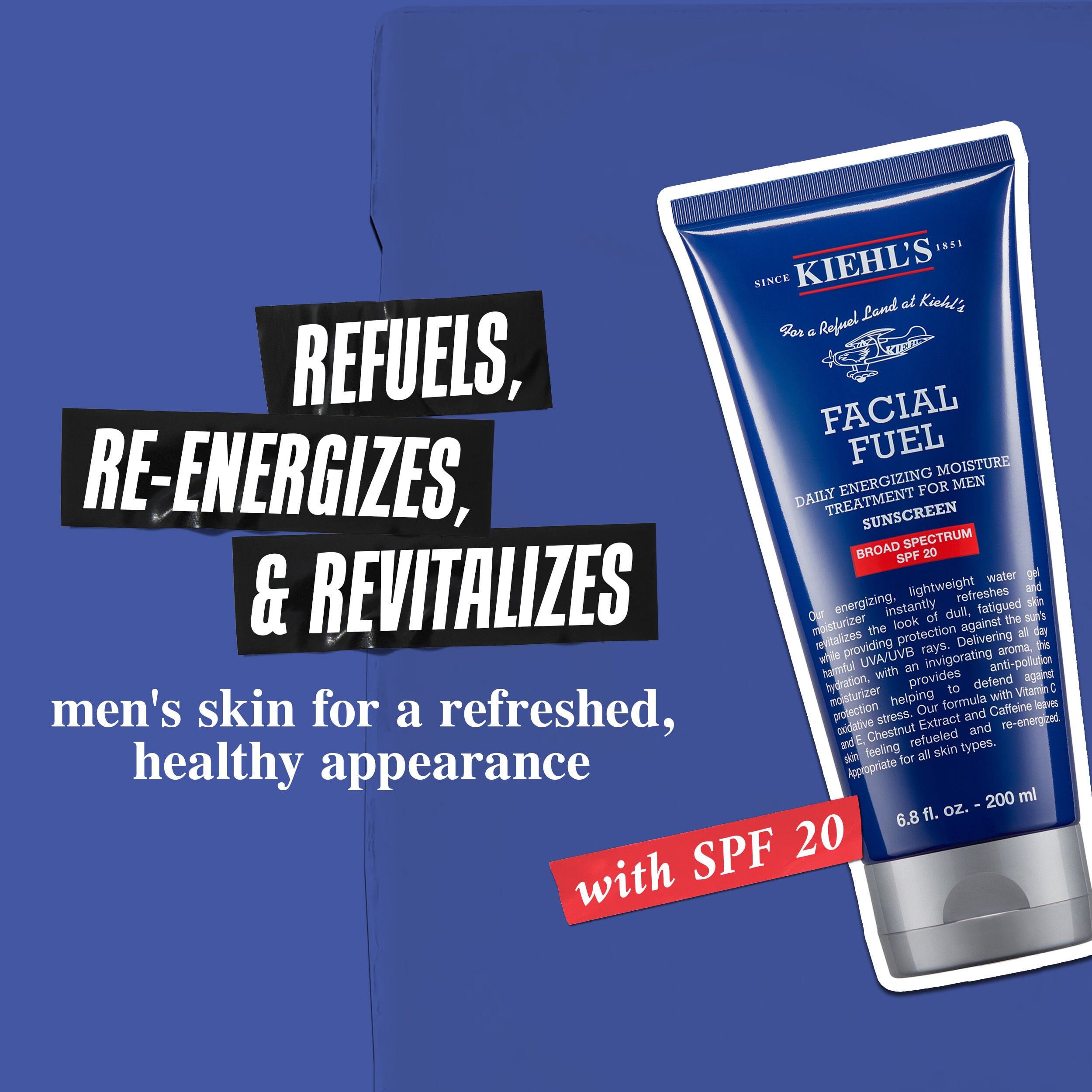 Facial Fuel Daily Energizing Moisture Treatment SPF 20 – Kiehl's
